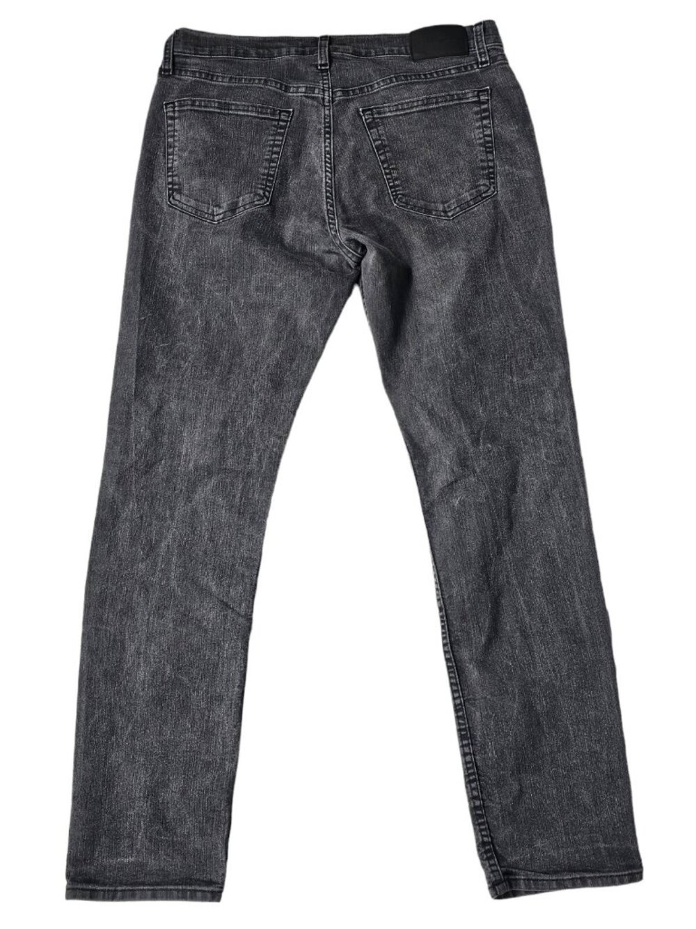 Michael Kors Black Dark Grey Jeans 33x32 Parker Slim Fit Mens